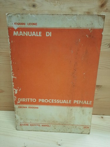 Giovanni leone manuale di - "giovanni,