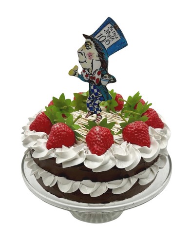 Cake topper alice nel paese - alice,