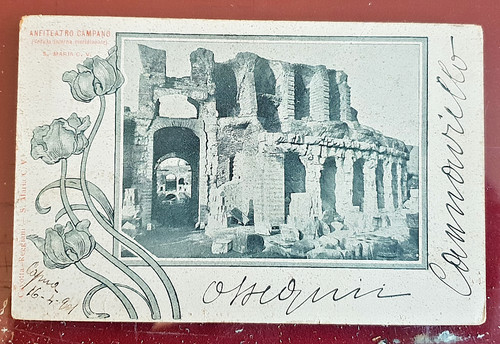 Cartolina maria capua vetere - cartolina,