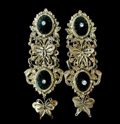Orecchini zoe coste vintage - orecchini,