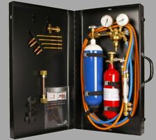 Saldatrice rigida Greggersen Ergomax plus (valigetta) compl propano/ossigeno 4 inserti