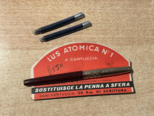 Penna Lus Atomica n°1 stilografica a cartuccia e confezione originale di vendita