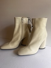 ZARA Cream Soft Leather