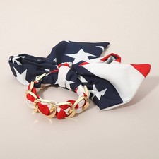 Bracciale patriottico stelle e