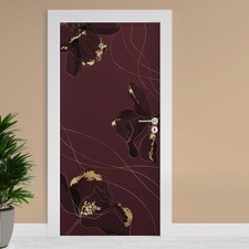 Pellicola per porta "Fiori