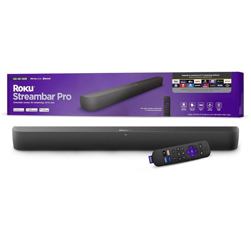 Roku streambar pro - roku, soundbar