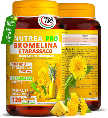 Bromelina extra forte 5000 gdu - bromelina,