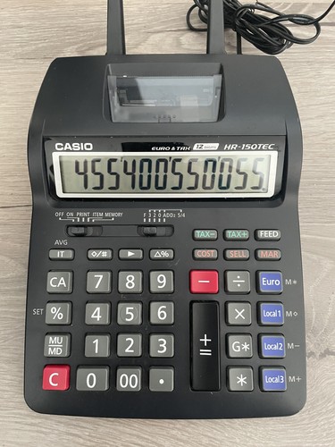 Calcolatrice scrivente casio - calcolatrice,