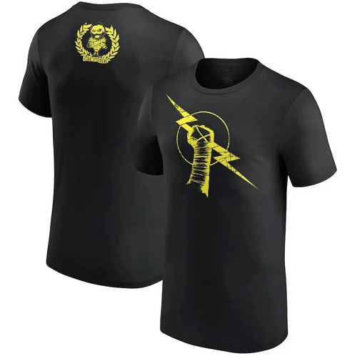 Shirt nera uomo punk - nera,