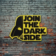 Logo in legno Star Wars