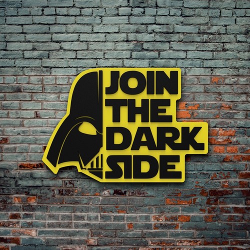 Logo legno star wars - logo,