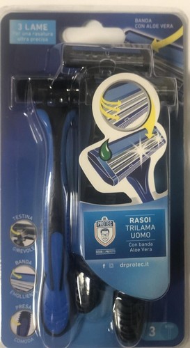 Pezzi rasoio trilama uomo da - trilama,