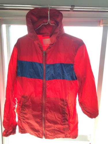 Parka prada nylon usato - nylon, rosso