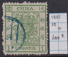 Cina 1885 1 candela drago