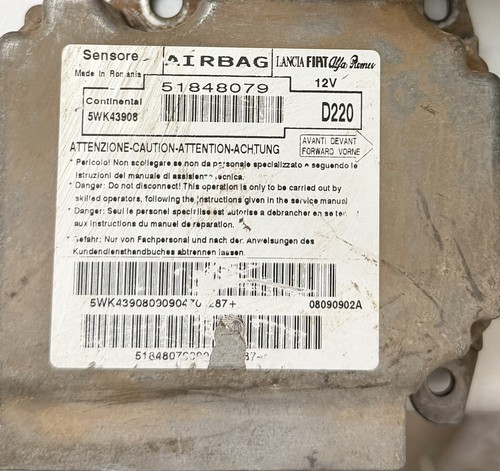 Centralina sicurezza airbag - centralina,