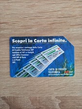 Scheda Carta Telefonica Rara