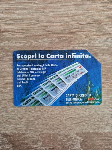 Scheda carta telefonica - telefonica, rara