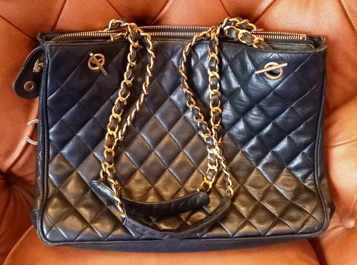 Grande borsa chanel pelle - borsa, in