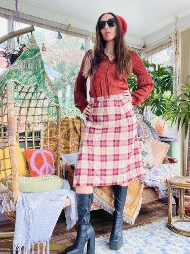 Gonna tartan vintage - , anni