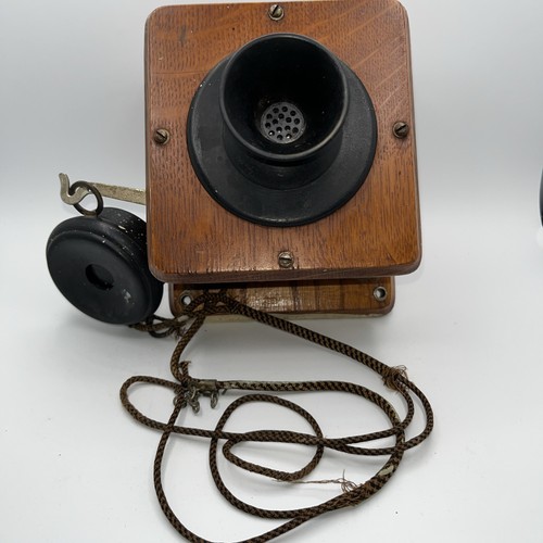 Antico telefono parete - telefono, da