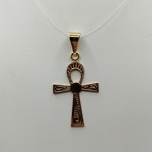 Croce ankh oro - in, ciondolo