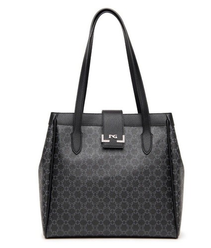 Borsa shopper nero giardini - borsa,