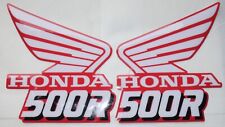 ADESIVI 500R CONVOGLIATORI RADIATORI/FIANCATINE ANTERIORI HONDA CR 500 '89 1989
