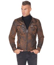Giacca vera pelle uomo - in, made