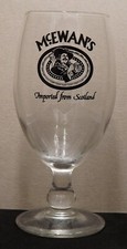 MCEWANS THISTLE BEER GLASS 2PC
