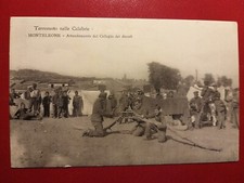 Monteleone (Vibo Valentia). Terremoto - Attendamento del Collegio dei discoli.