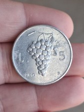 Moneta lire rara uva 1950 - moneta,