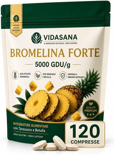 Bromelina forte drenante - bromelina,