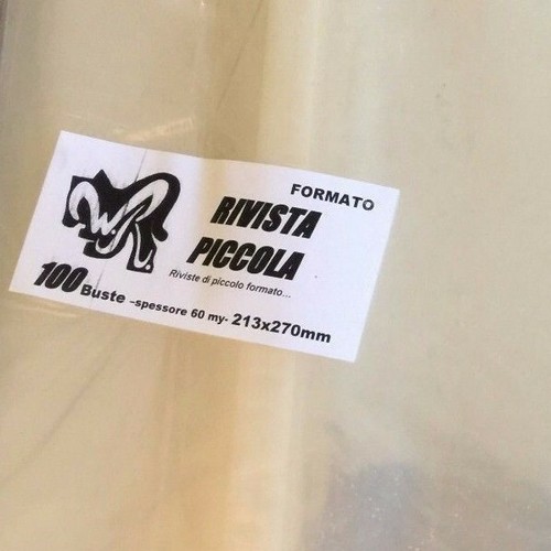 100 buste rivista piccola - wr, piccola"