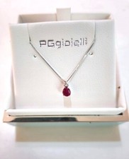 COLLANA RUBINO E DIAMANTI Pg
