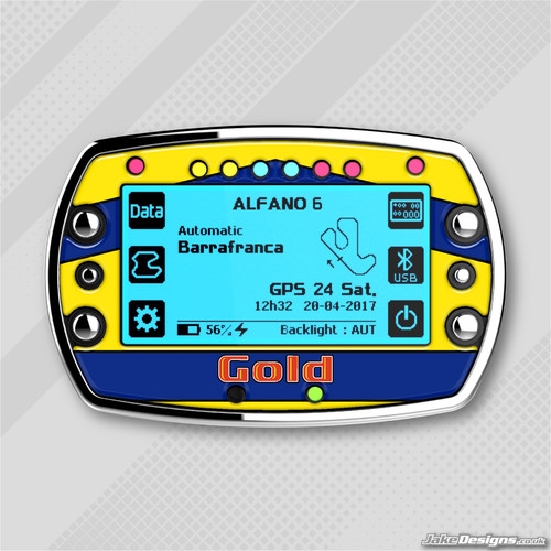 Adesivo gel stile - adesivo, oro