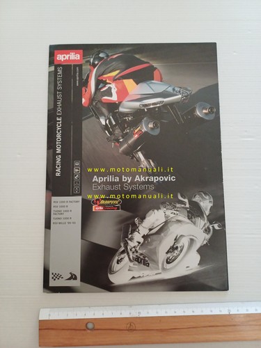 Aprilia catalogo silenziatori