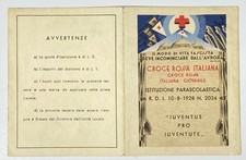 tessera croce rossa italiana