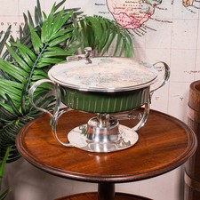 Antico scaldavivande, ceramica