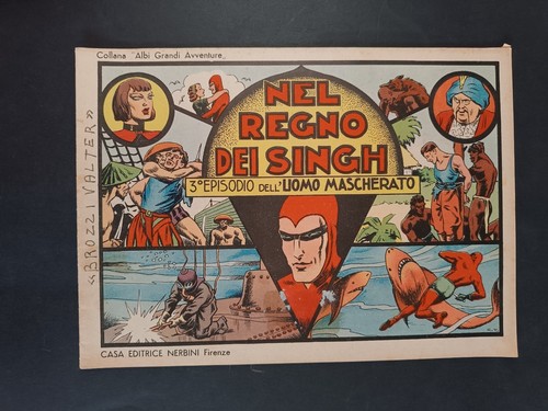 Fumetto uomo mascherato albi - l'uomo,