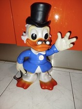 Pupazzo Gomma Zio Paperone Bastone Ledraplastic Ledra Uncle Scrooge Dagobert