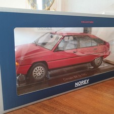 CITROEN BX 16 TRS rouge vallélunga de 1983 NOREV 1/18e ref 181680