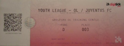 Biglietto uefa youth - youth, league