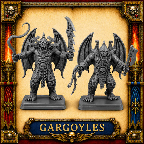 Heroquest gargoyle deluxe - heroquest/d&d,
