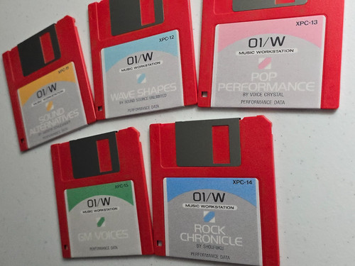 Korg serie floppy disk - korg,
