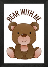 Orso con me illustrazione