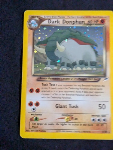 Dark donphan 105 holo - dark,