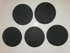 5 Basette rotonde 60 mm originali Citadel per Warhammer 40K - Age of Sigmar