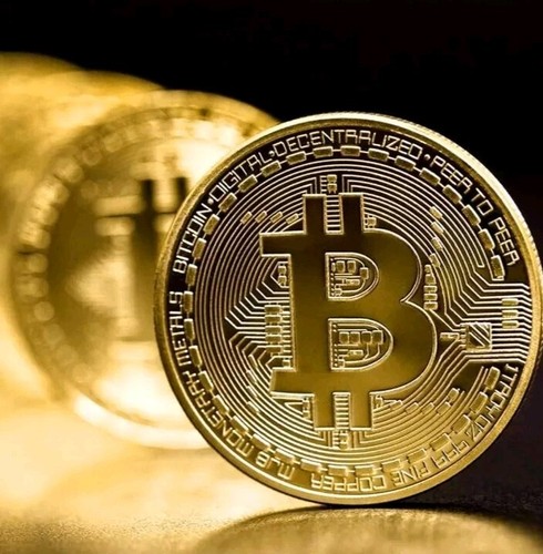 Baqi gold plated bitcoin - baqi,