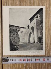 Nuoro un casolare nel 1923 antica stampa fotografica animata DA INCORNICIARE