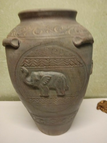 Vaso ceramica artigianale - in,